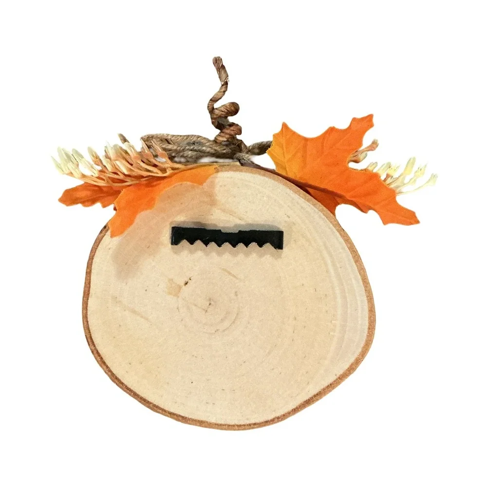 Handmade Pumpkin Spice Everything Nice Wood Slice Fall Wall Decor Hanging Sign